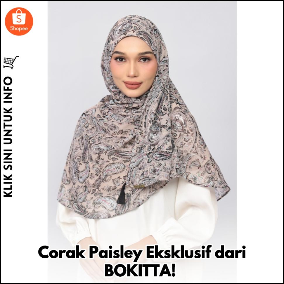 Corak Paisley Eksklusif dari BOKITTA!