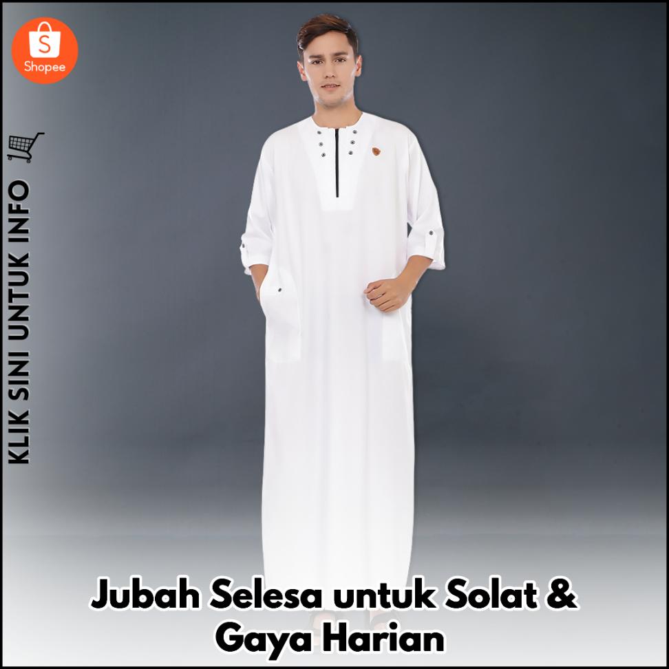 Jubah Selesa untuk Solat & Gaya Harian