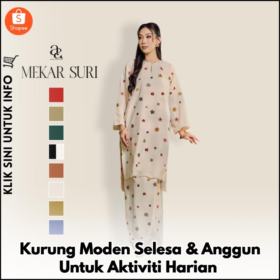 Kurung Moden Selesa & Anggun Untuk Aktiviti Harian