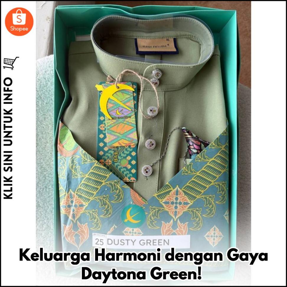 Keluarga Harmoni dengan Gaya Daytona Green!