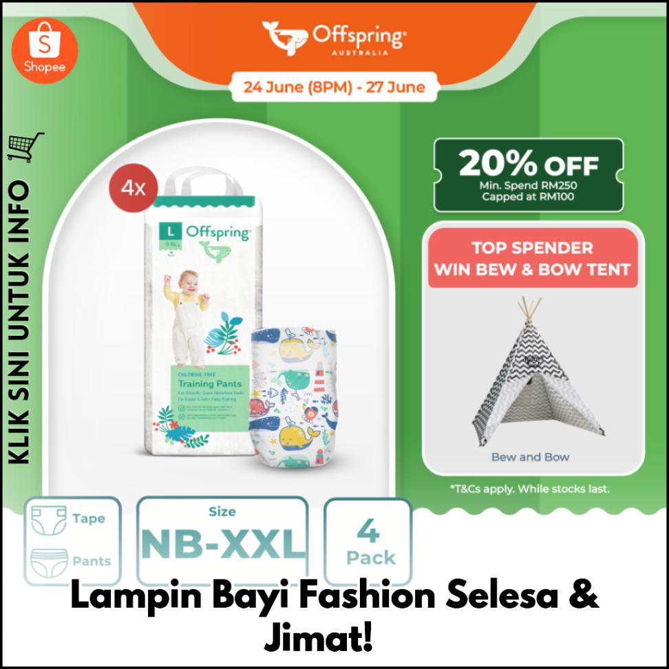 Lampin Bayi Fashion Selesa & Jimat! ?