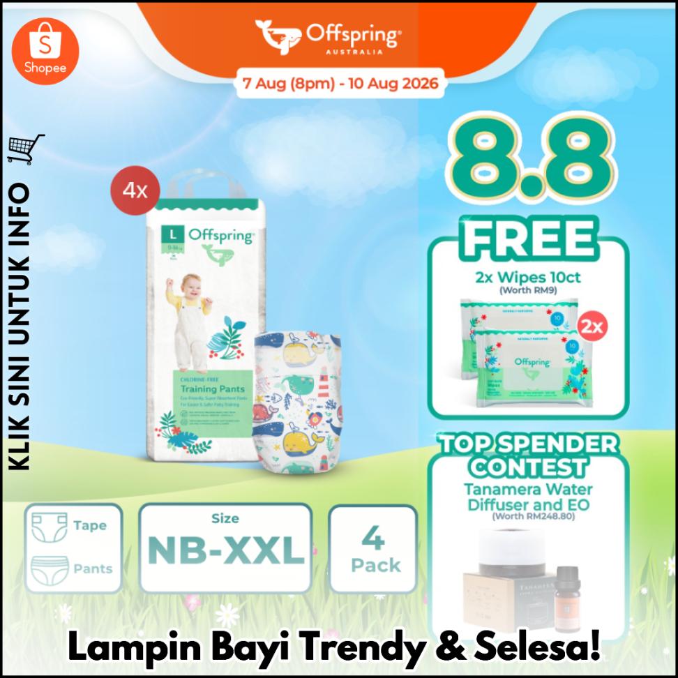 Lampin Bayi Trendy & Selesa!