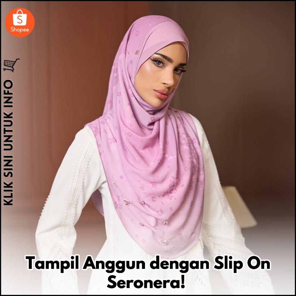 Tampil Anggun dengan Slip On Seronera!