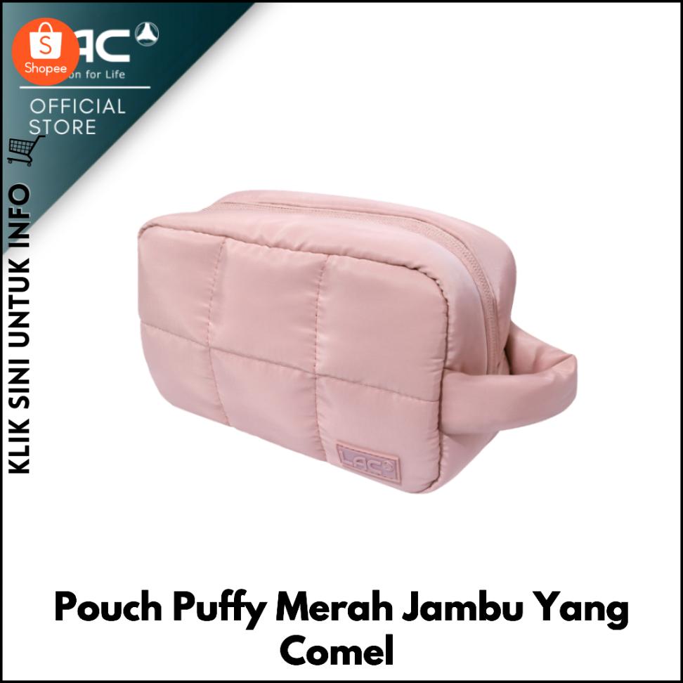 Pouch Puffy Merah Jambu Yang Comel
