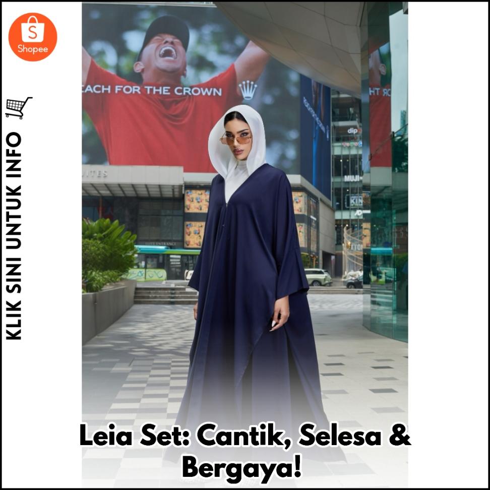 Set Leia: Cantik & Selesa Untuk Anda Bersantai