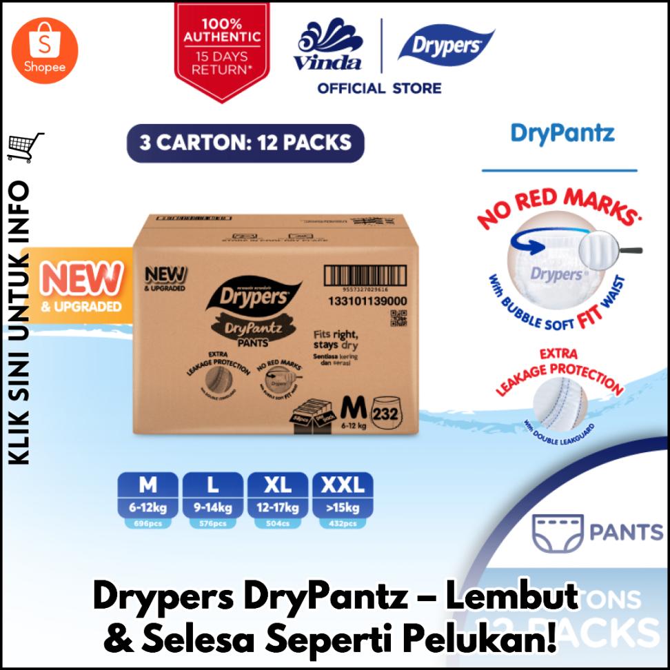 Lampin Bayi Lembut & Selesa Dipakai