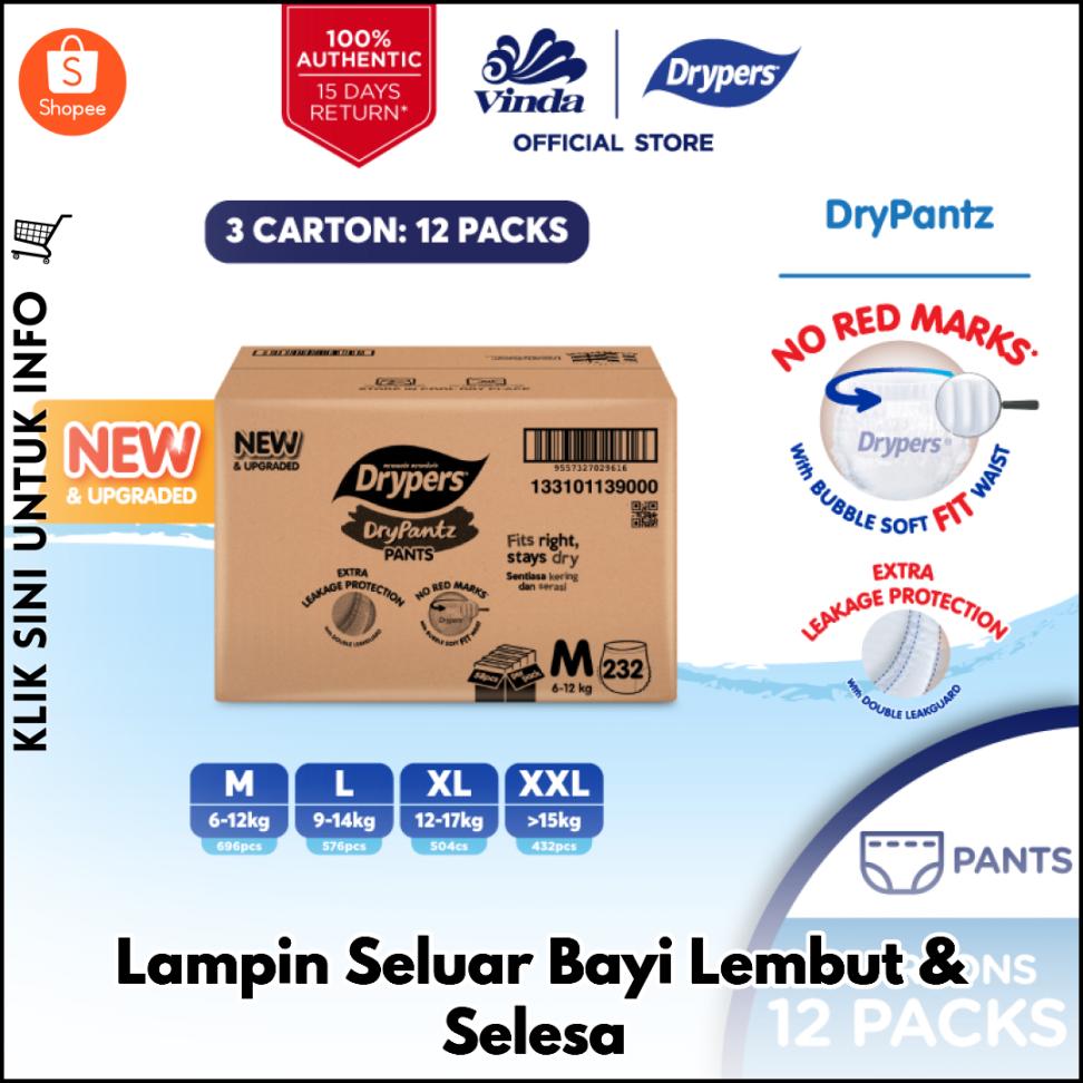 Lampin Seluar Bayi Lembut & Selesa