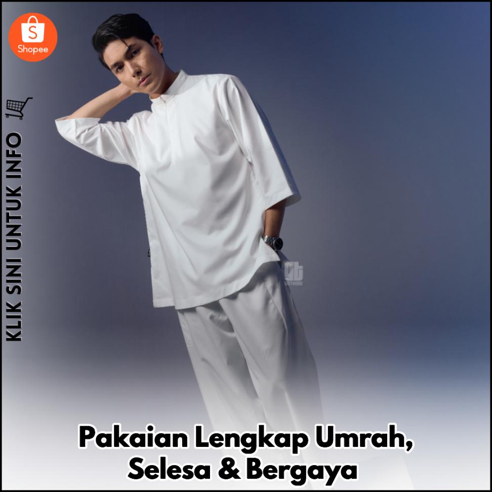 Pakaian Lengkap Umrah, Selesa & Bergaya