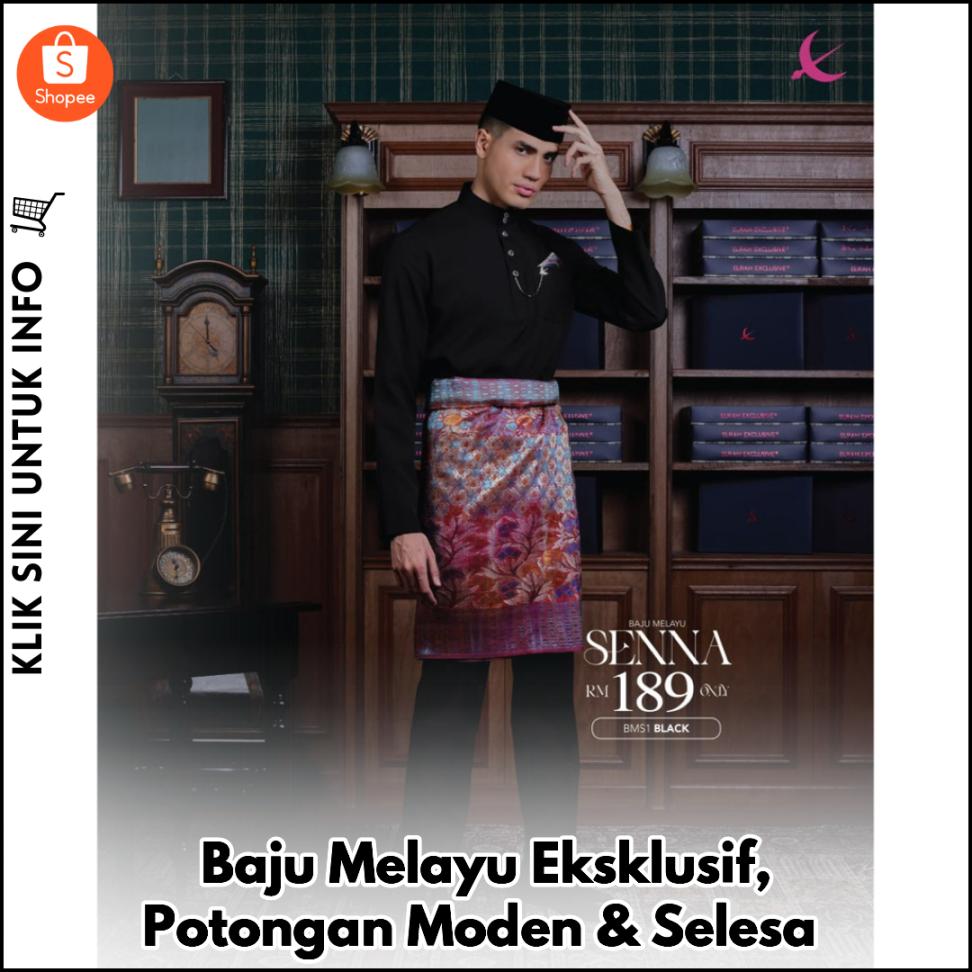 Baju Melayu Eksklusif, Potongan Moden & Selesa