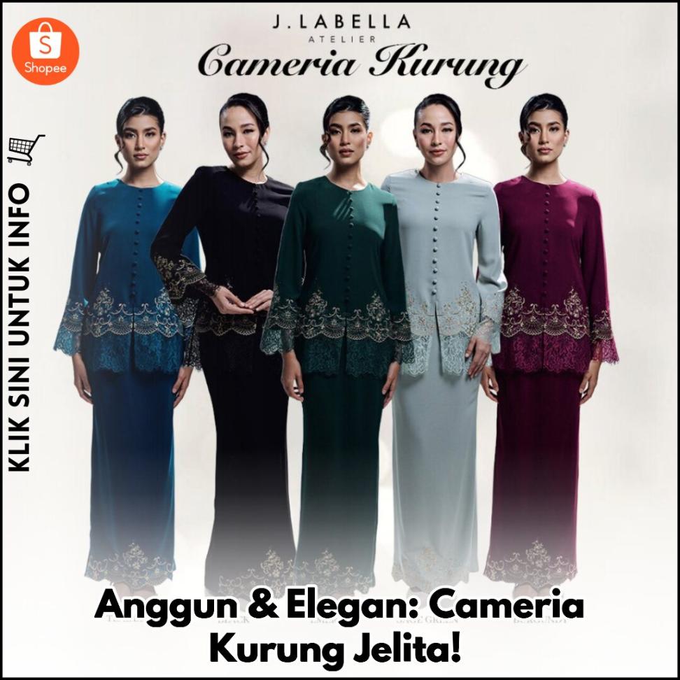 Anggun & Elegan: Cameria Kurung Jelita!