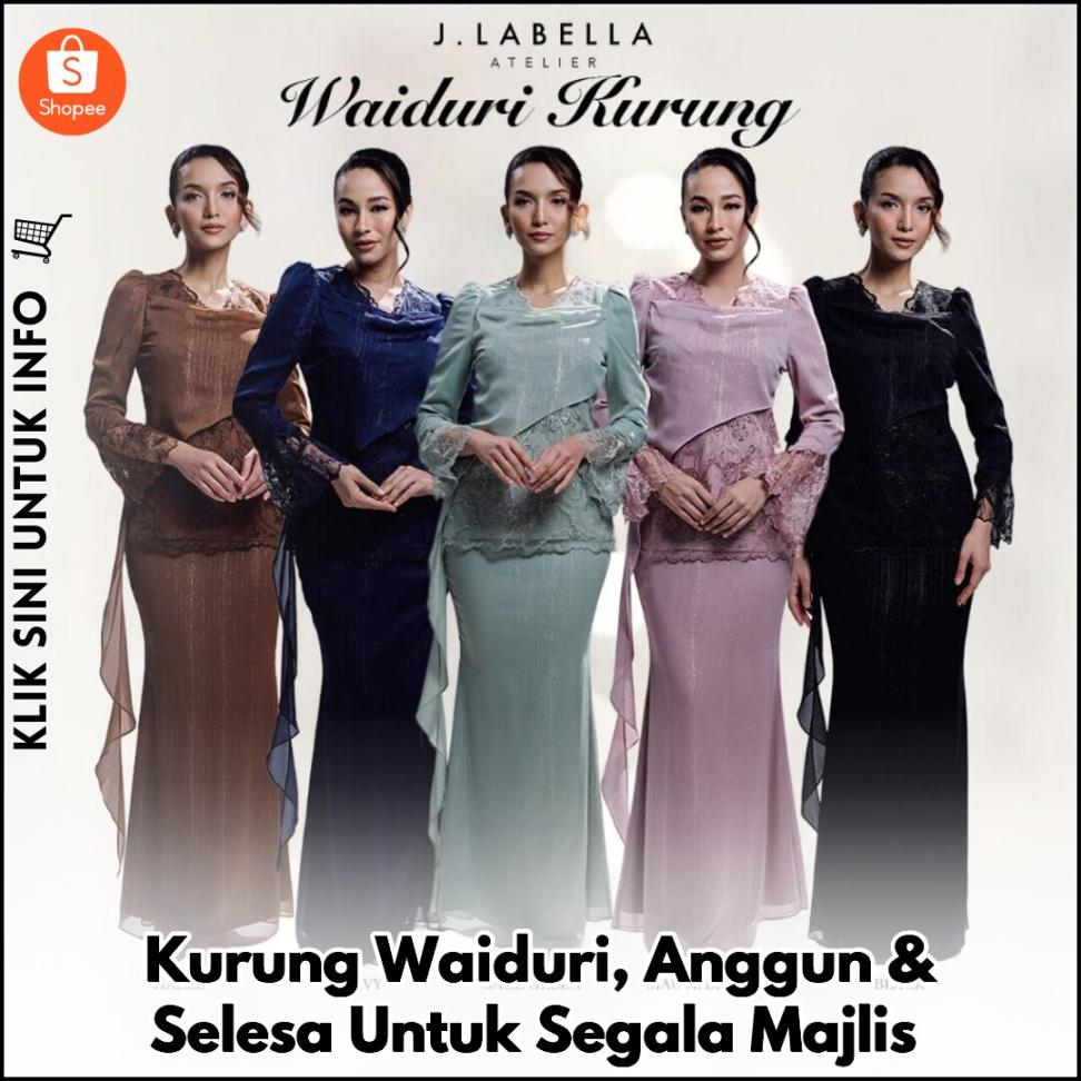 Kurung Waiduri, Anggun & Selesa Untuk Segala Majlis