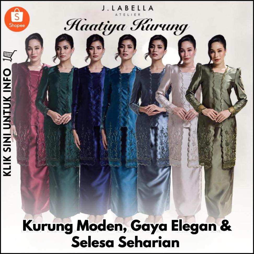 Kurung Moden, Gaya Elegan & Selesa Seharian