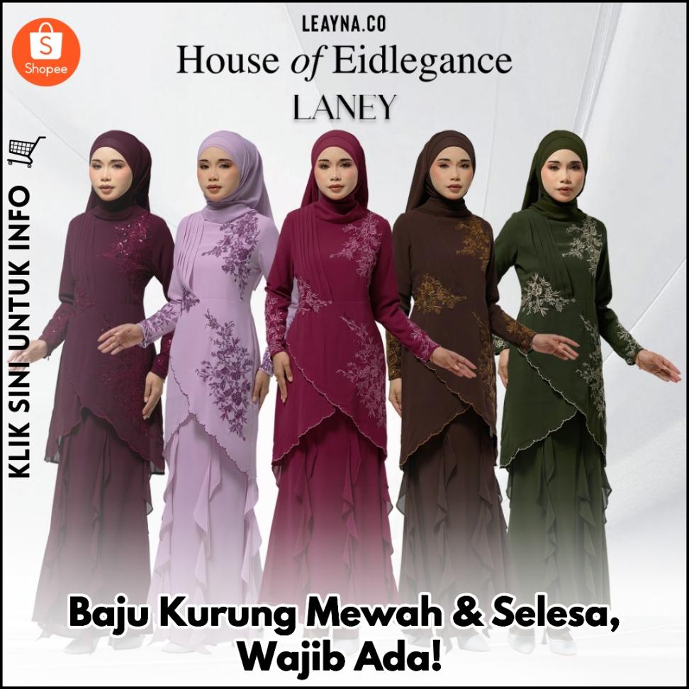 Baju Kurung Mewah & Selesa, Wajib Ada!