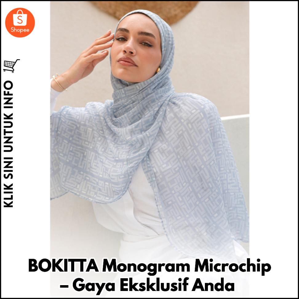 BOKITTA Monogram Microchip – Gaya Eksklusif Anda