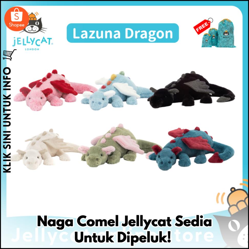 Naga Comel Jellycat Sedia Untuk Dipeluk!