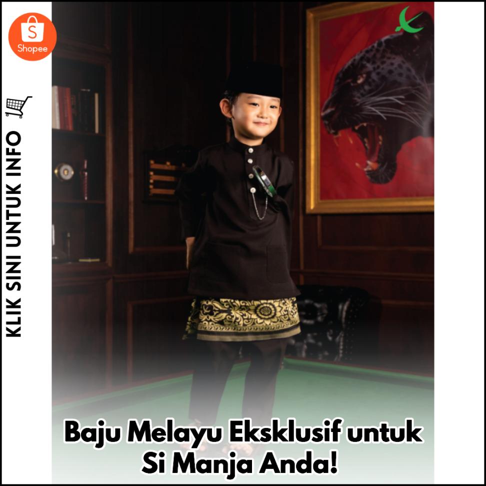 Baju Melayu Eksklusif untuk Si Manja Anda!