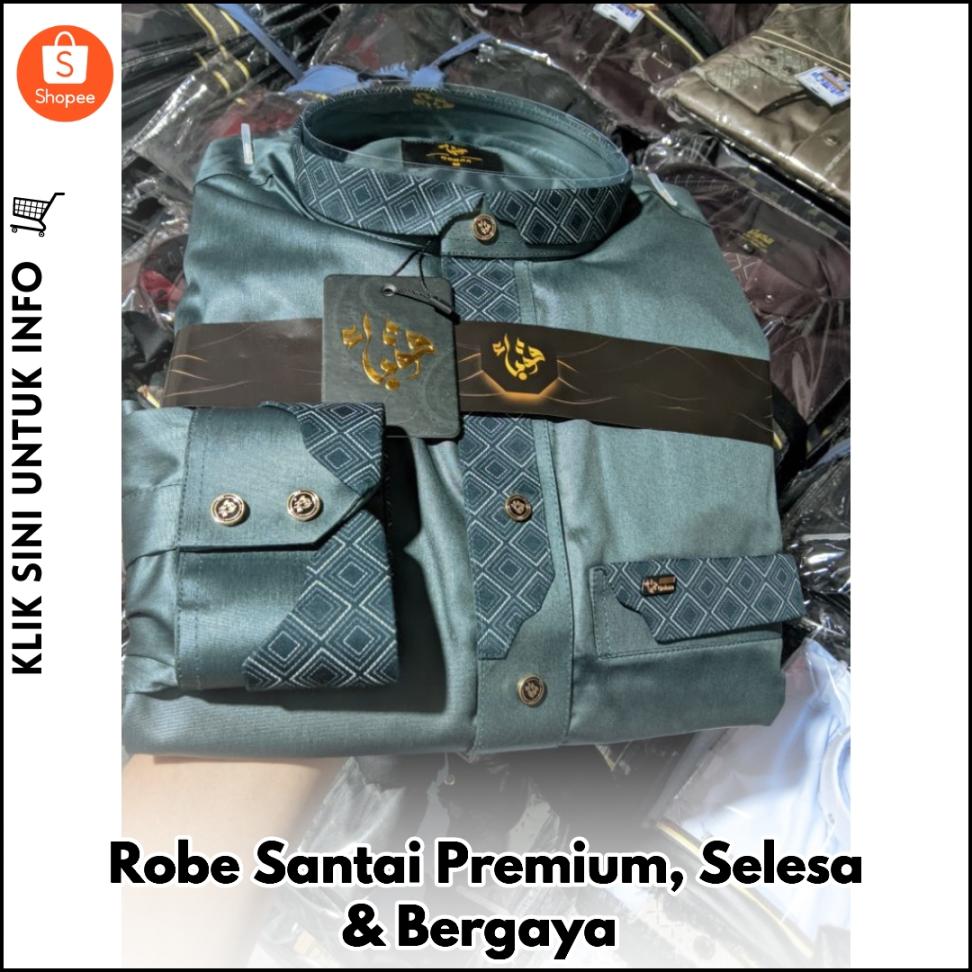 Robe Santai Premium, Selesa & Bergaya
