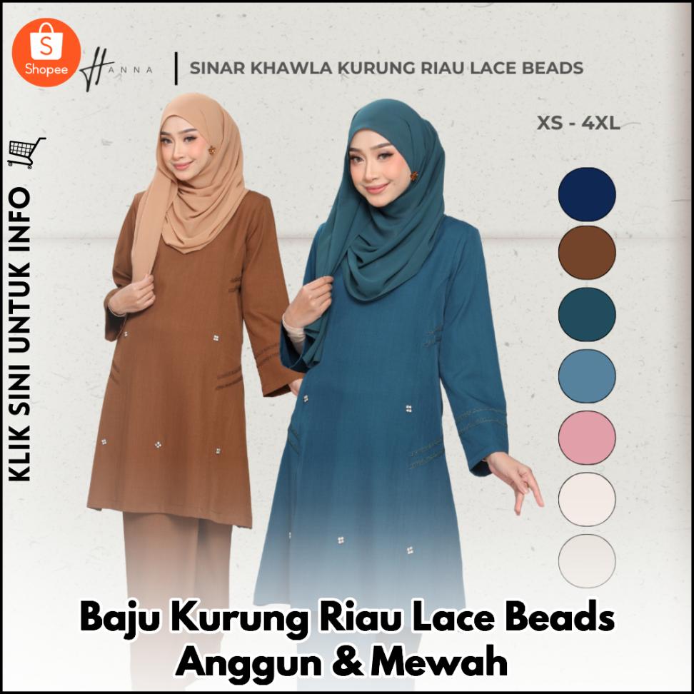 Baju Kurung Riau Lace Beads Anggun & Mewah