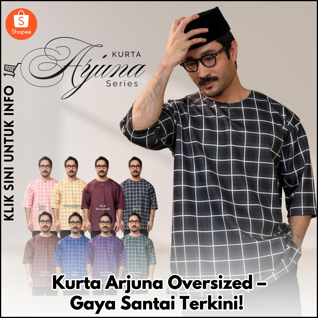 Kurta Arjuna Oversized – Gaya Santai Terkini!
