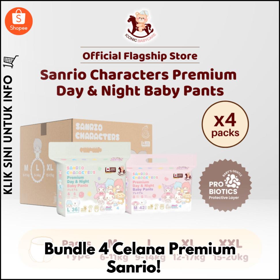 Bundle 4 Celana Premium Sanrio! ?