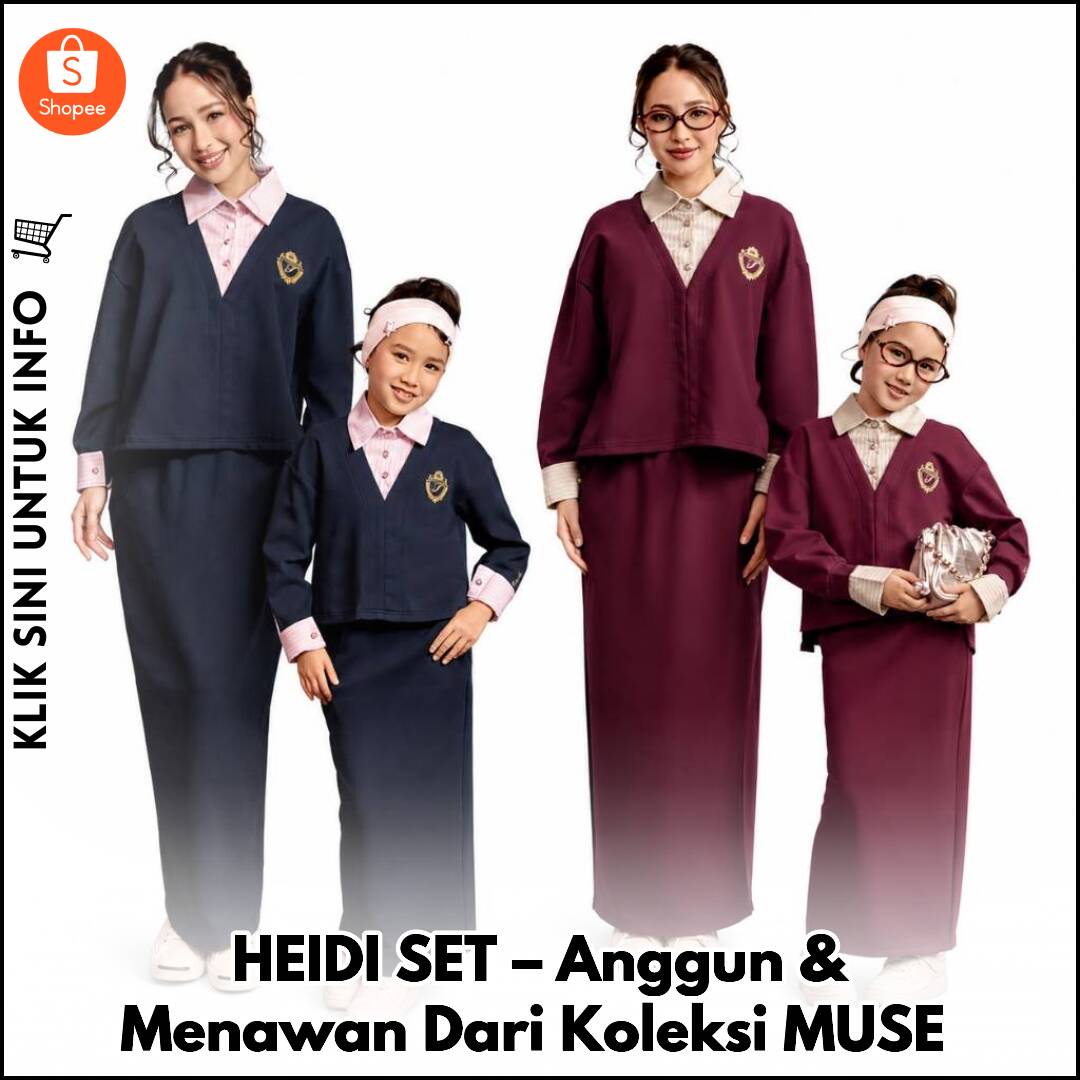 HEIDI SET – Anggun & Menawan Dari Koleksi MUSE
