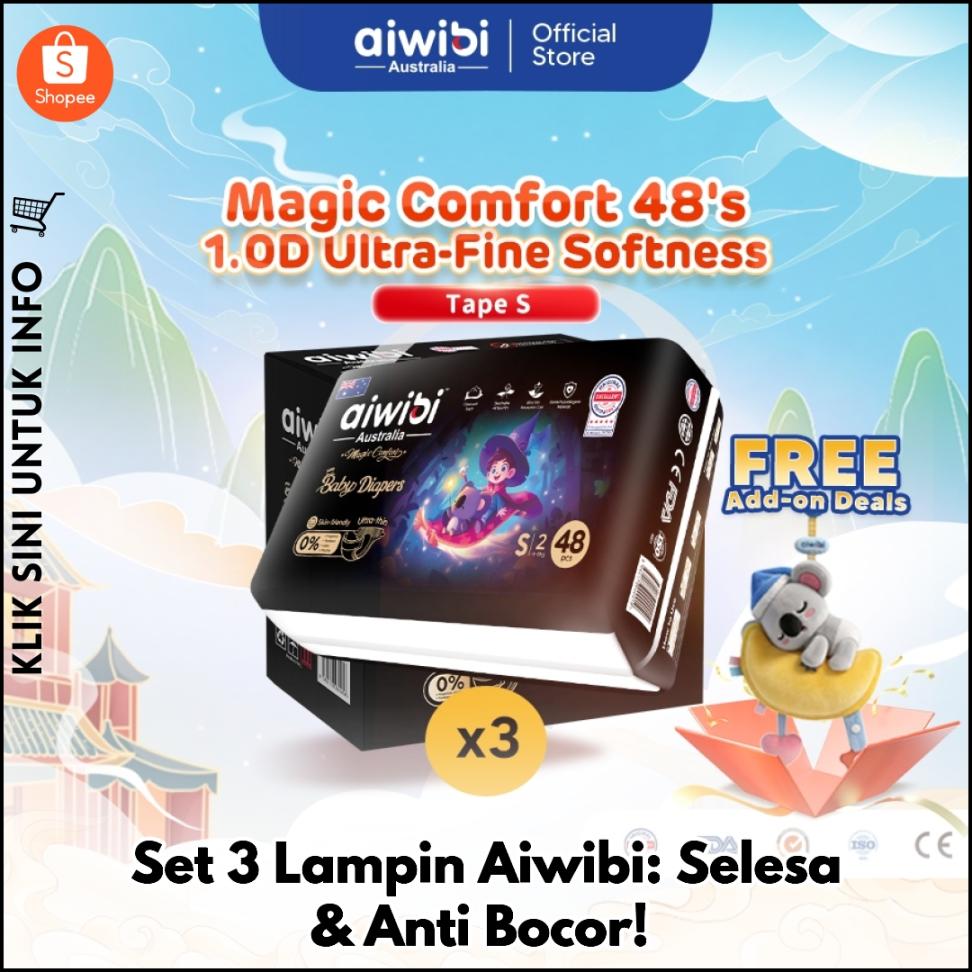 Set 3 Lampin Aiwibi: Selesa & Anti Bocor!