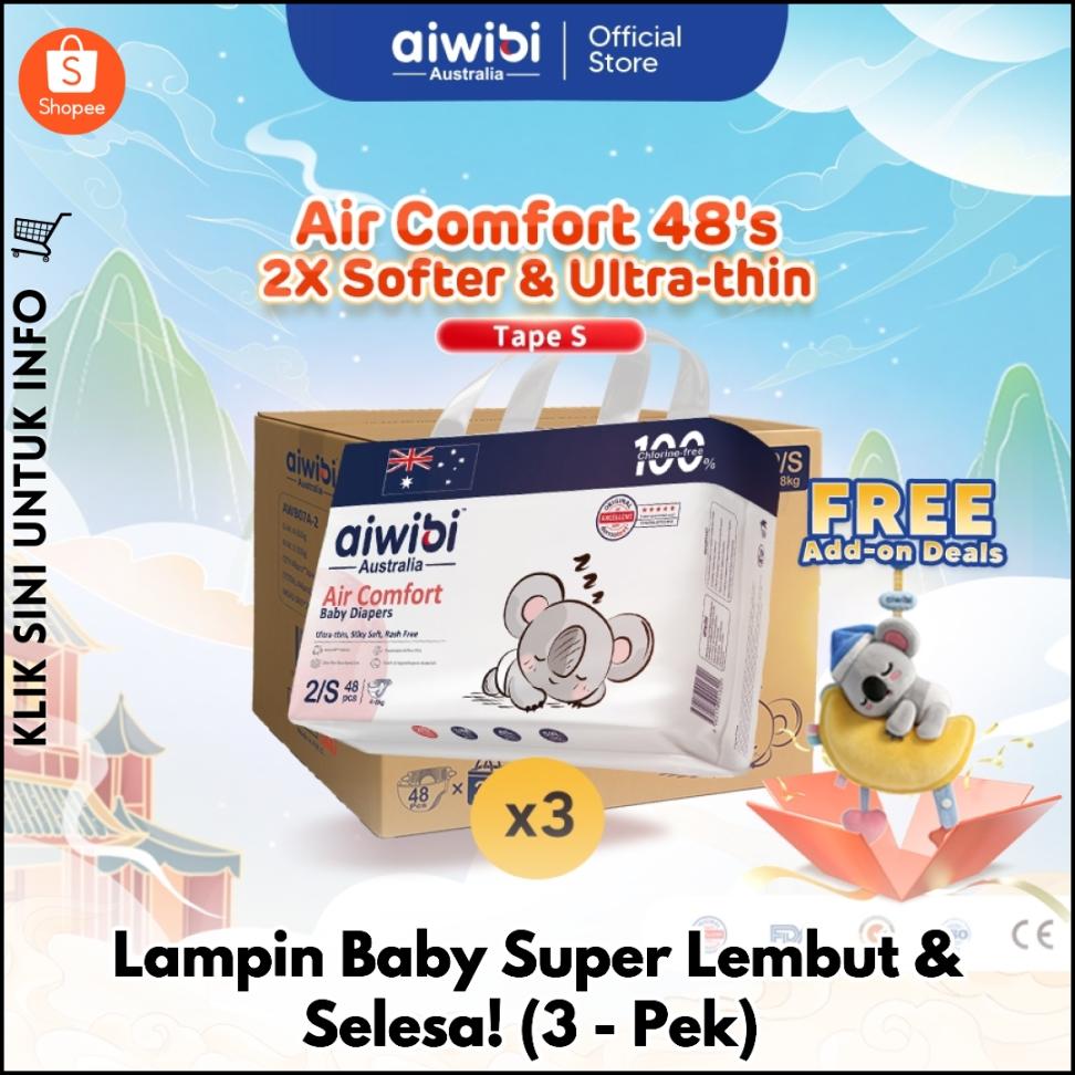 Lampin Baby Super Lembut & Selesa! (3-Pek)