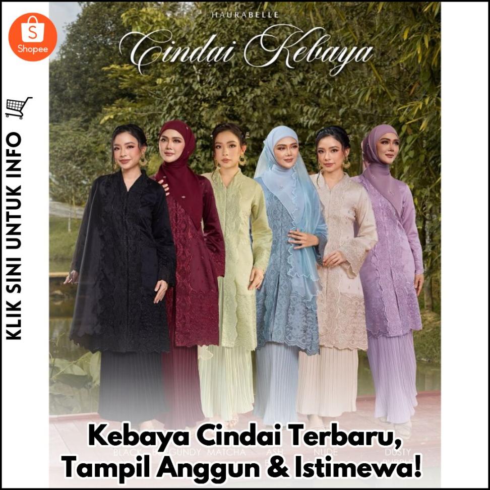 Kebaya Cindai Terbaru, Tampil Anggun & Istimewa!