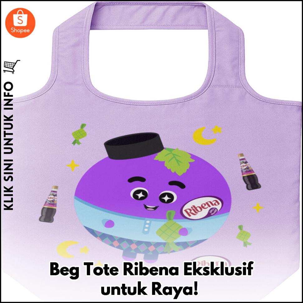 Beg Tote Ribena Eksklusif untuk Raya!