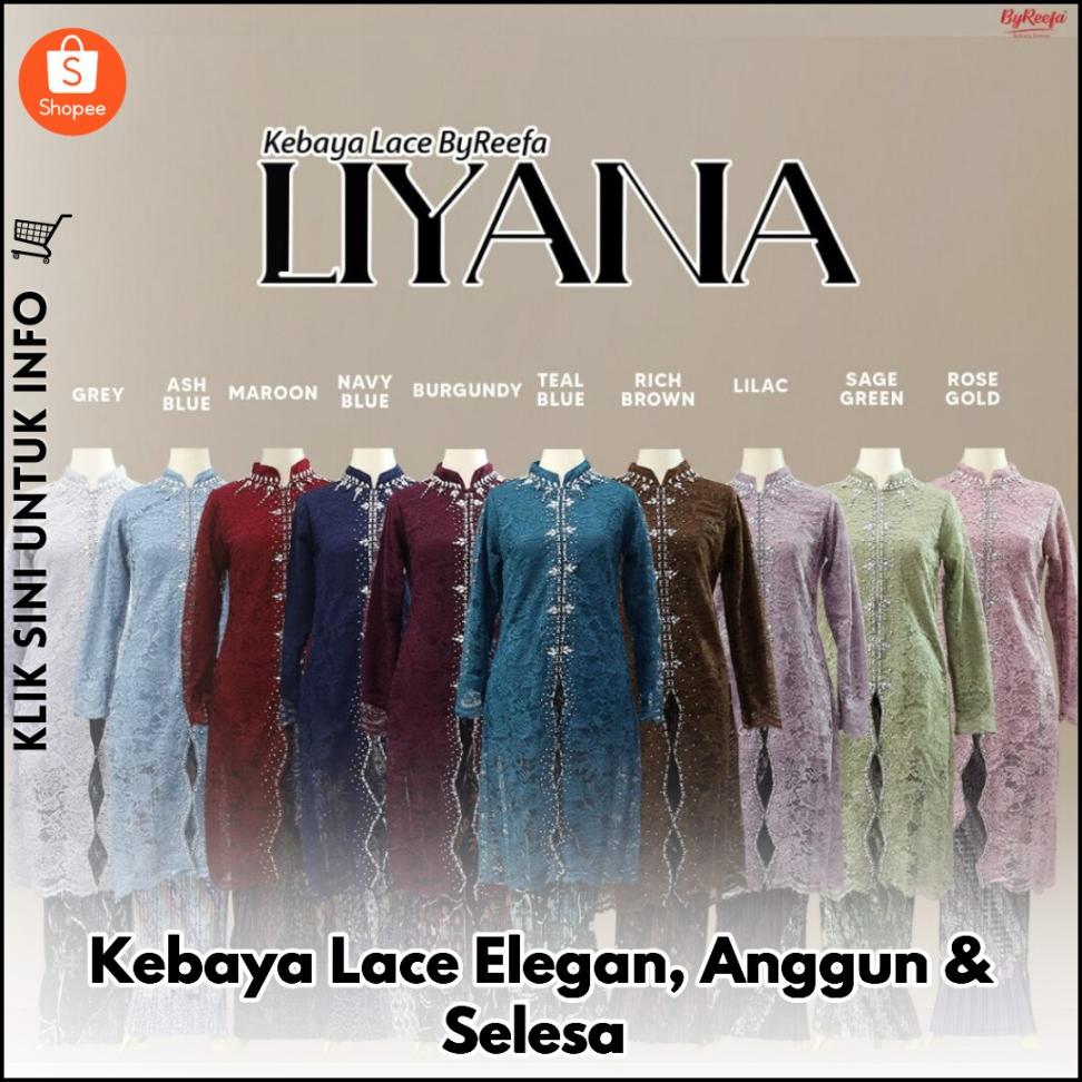 Kebaya Lace Elegan, Anggun & Selesa