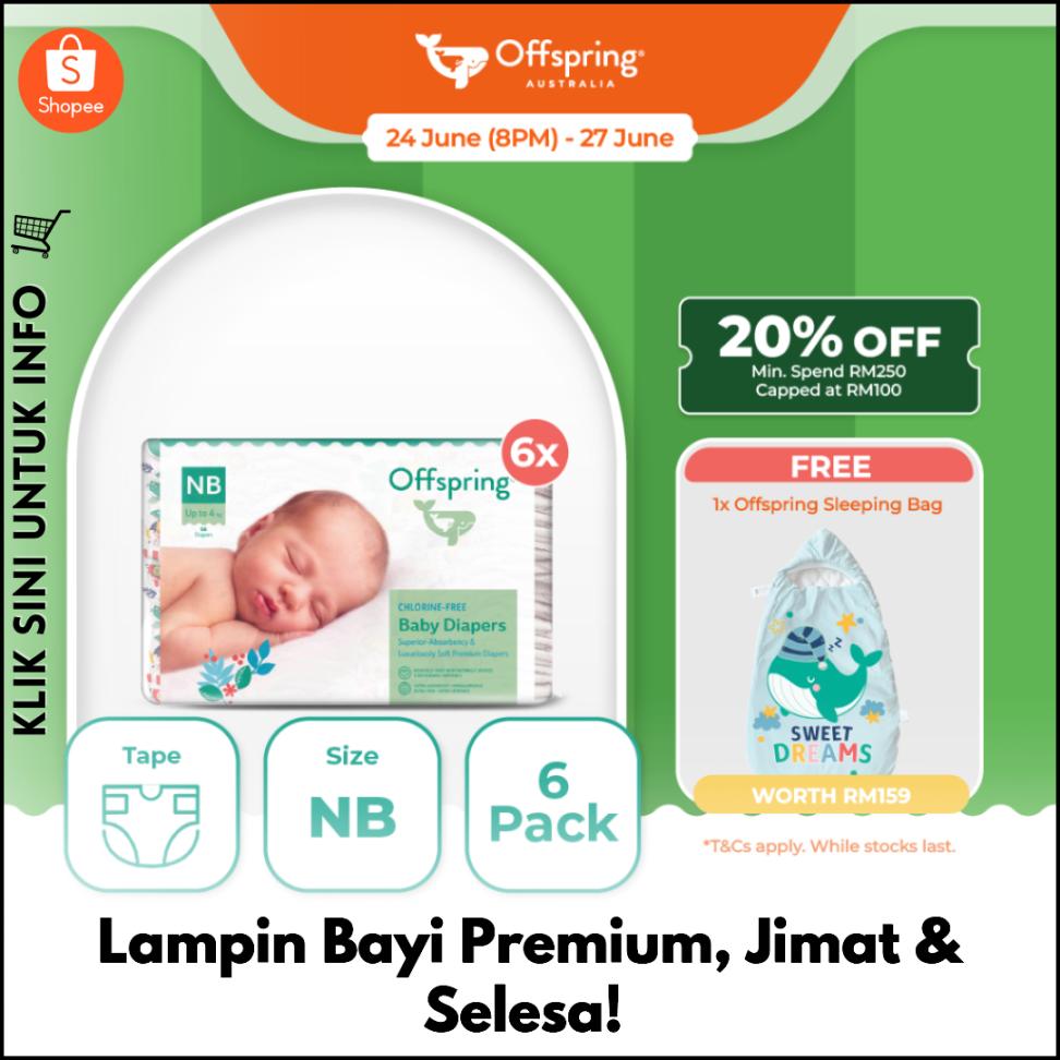 Lampin Bayi Premium, Jimat & Selesa!