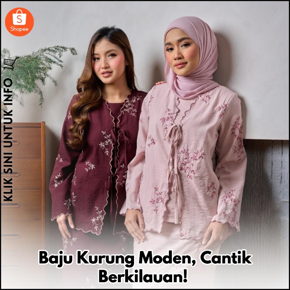 Baju Kurung Moden, Cantik Berkilauan!