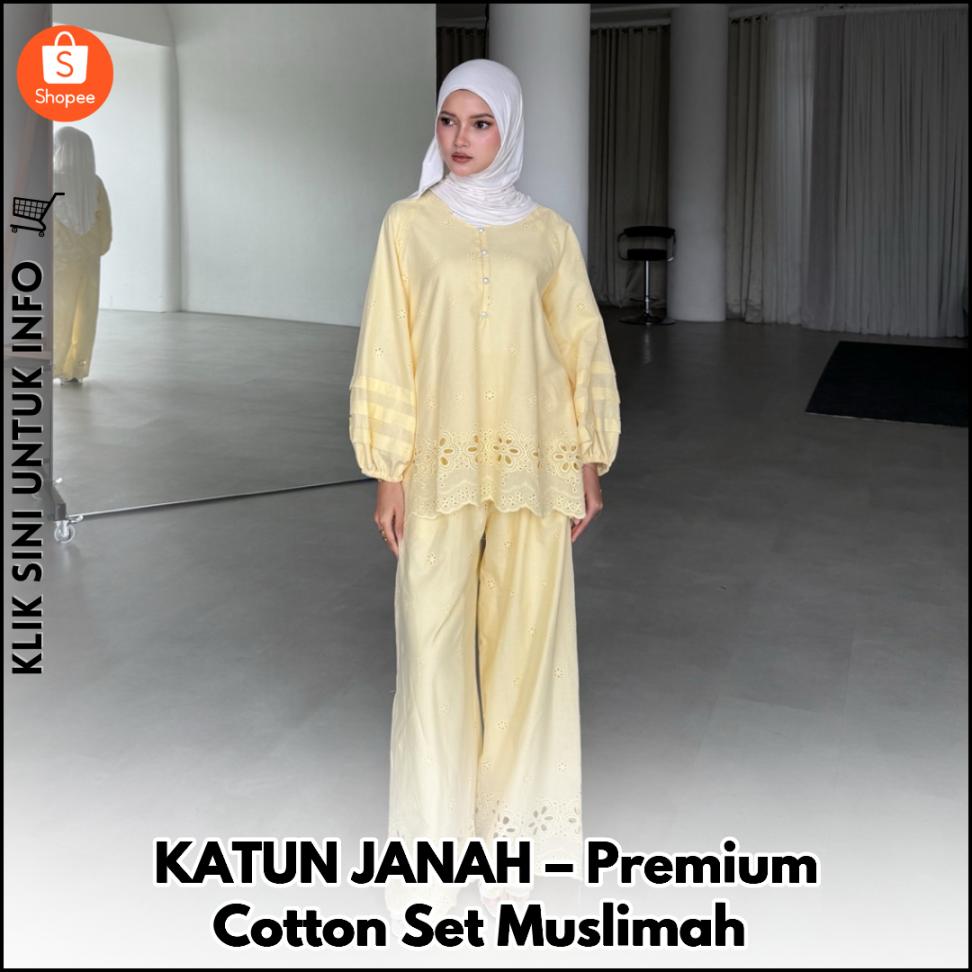 Set Suit Labuh Klasik – Selesa & Anggun!