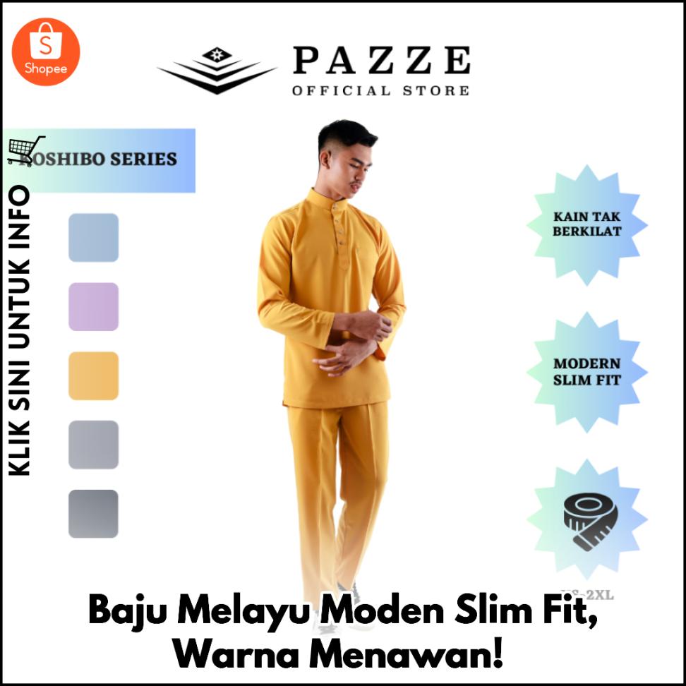 Baju Melayu Moden Slim Fit, Warna Pilihan Terkini!