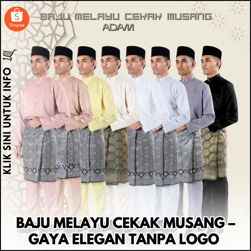 BAJU MELAYU CEKAK MUSANG – GAYA ELEGAN TANPA LOGO