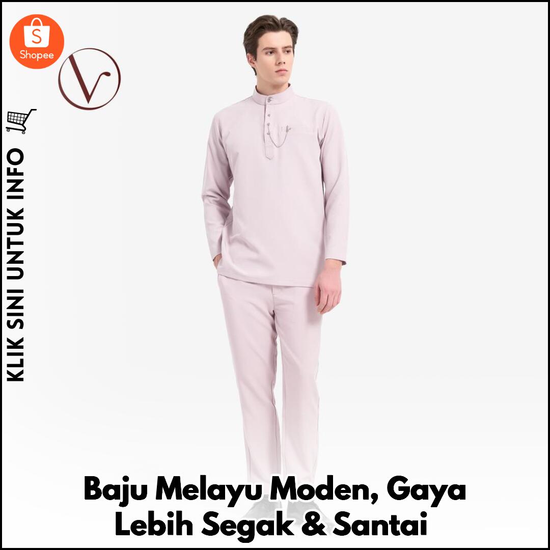 Baju Melayu Moden, Gaya Lebih Segak & Santai
