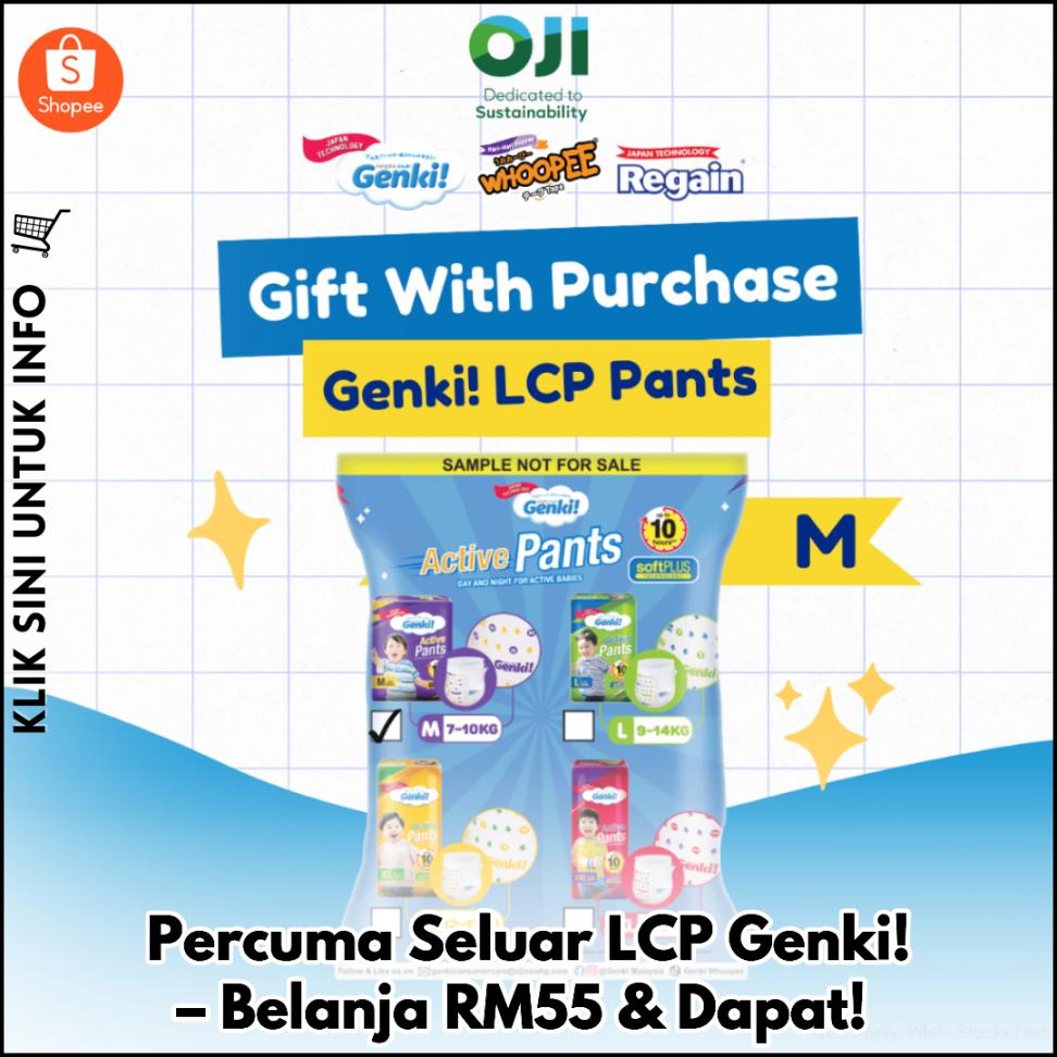 Percuma Seluar LCP Genki! – Belanja RM55 & Dapat!