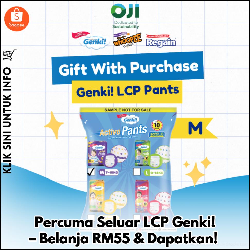 Percuma Seluar LCP Genki! – Belanja RM55 & Dapatkan!
