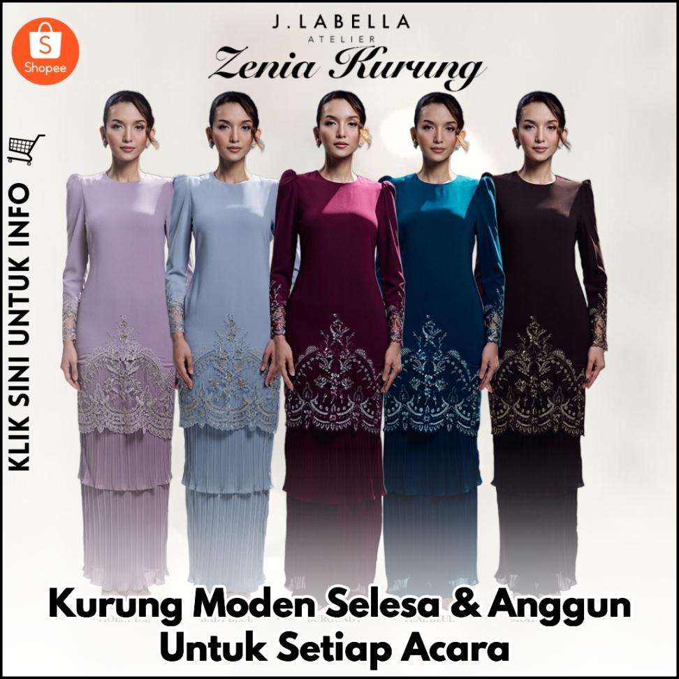 Kurung Moden Selesa & Anggun Untuk Setiap Acara
