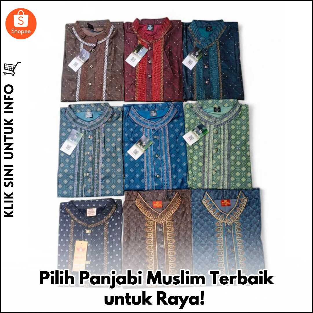 Pilih Panjabi Muslim Terbaik untuk Raya!