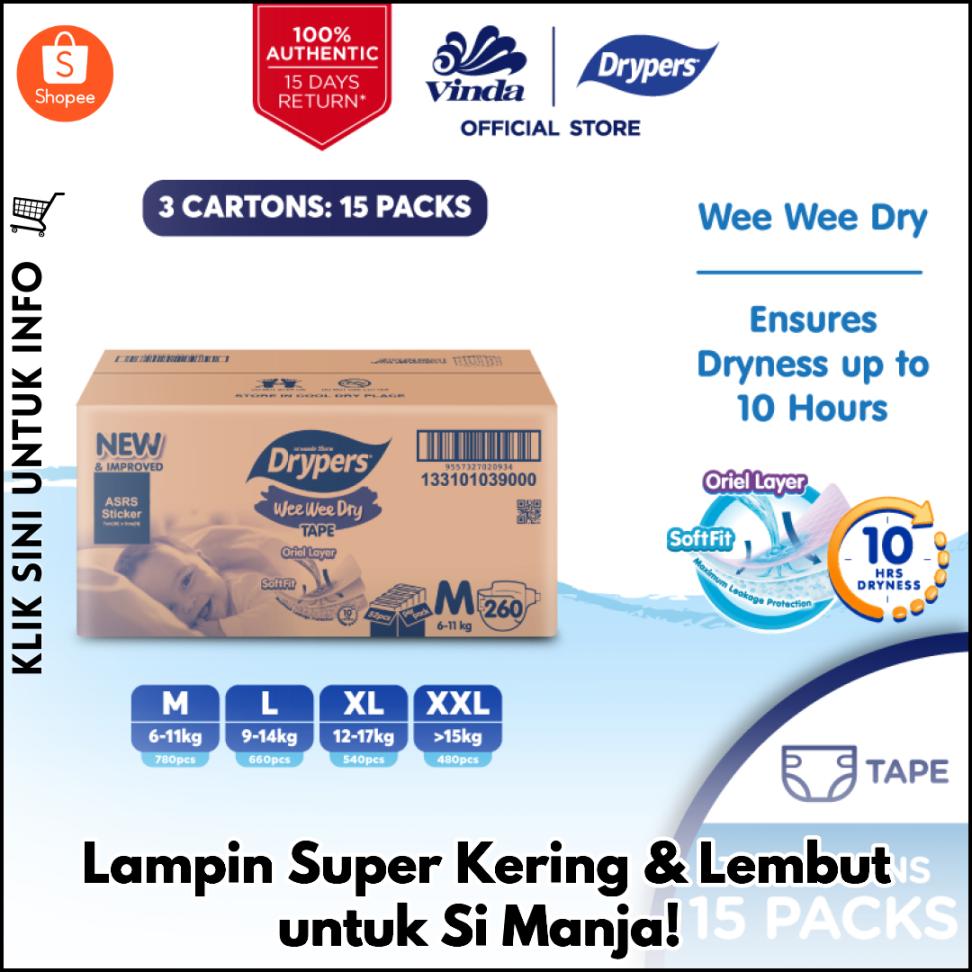 Lampin Super Kering & Lembut untuk Si Manja!