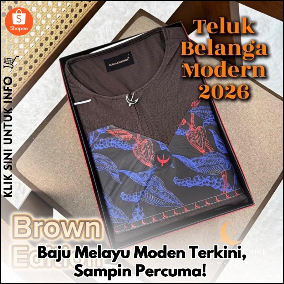 Baju Melayu Moden Terkini, Sampin Percuma!