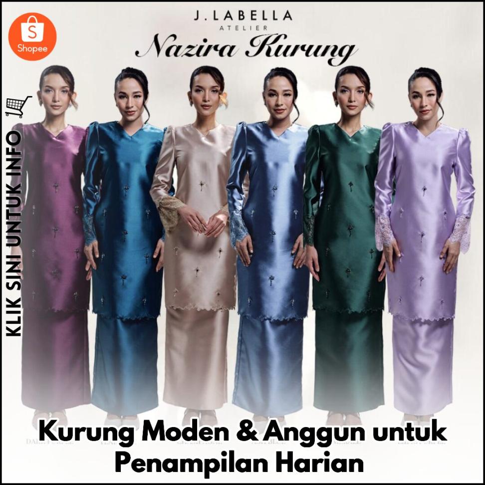 Kurung Moden & Anggun untuk Penampilan Harian