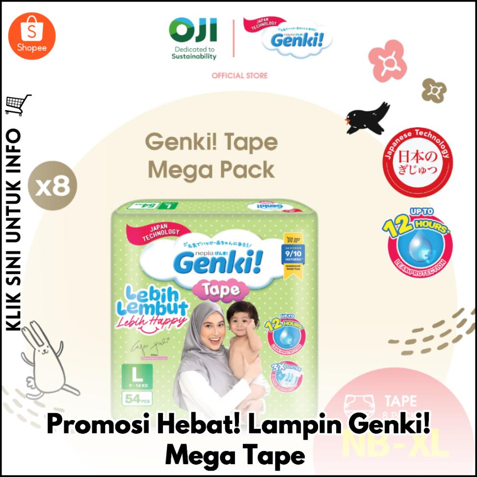 Promosi Hebat! Lampin Baby Genki Mega Mewah!