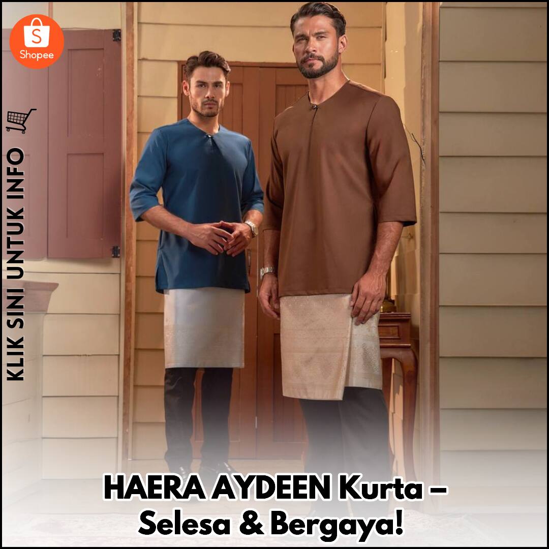 HAERA AYDEEN Kurta – Selesa & Bergaya!