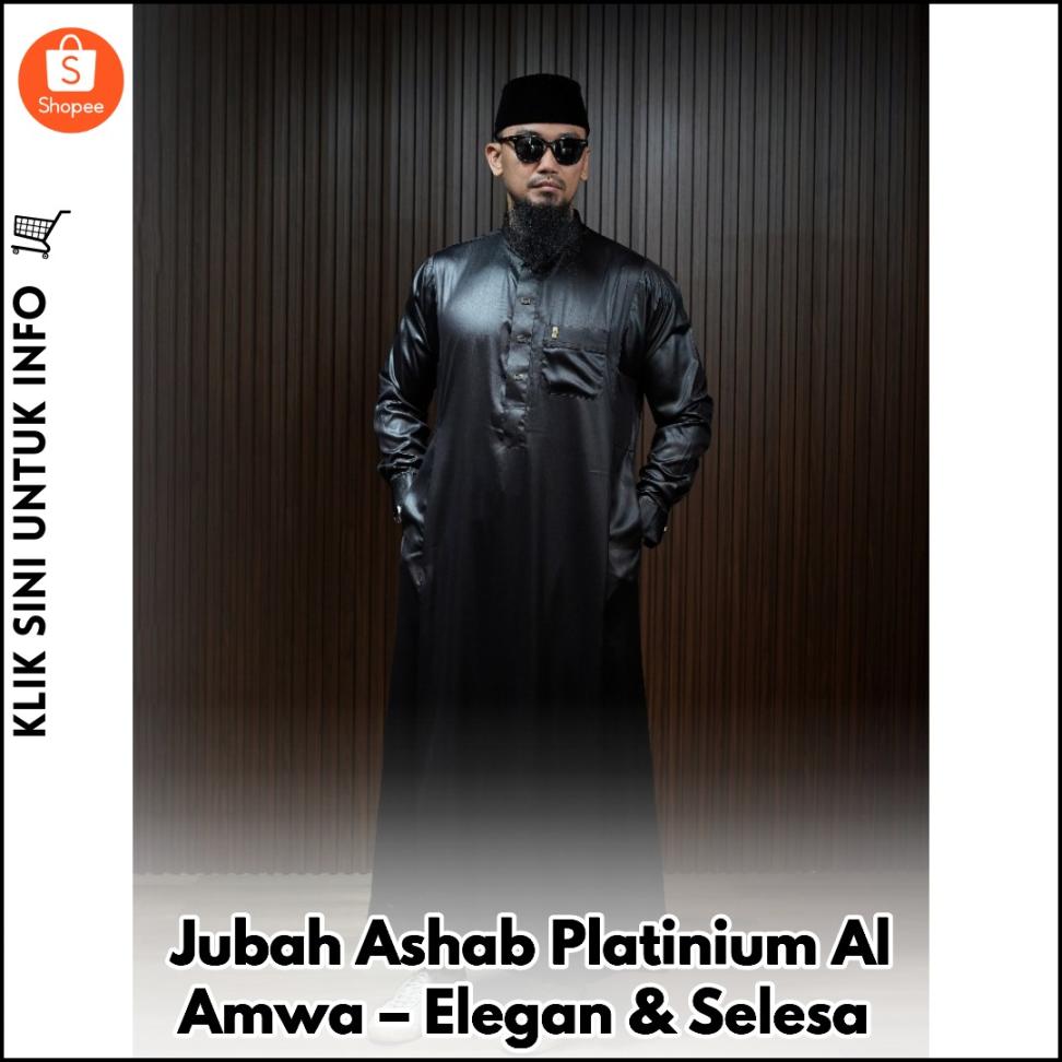 Jubah Lelaki Selesa & Bergaya untuk Santai