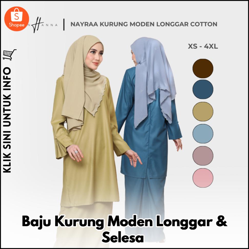 Baju Kurung Moden Longgar & Selesa