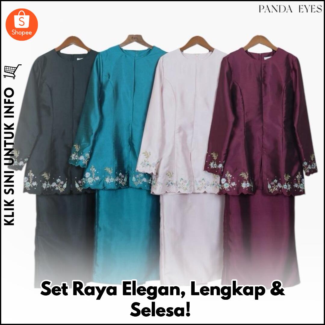 Set Raya Elegan, Lengkap & Selesa!