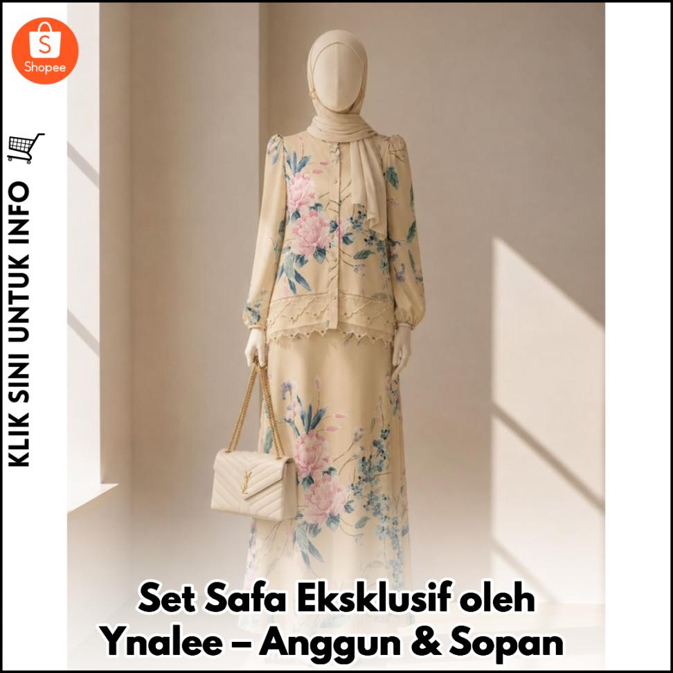 Set Safa Eksklusif oleh Ynalee – Anggun & Sopan