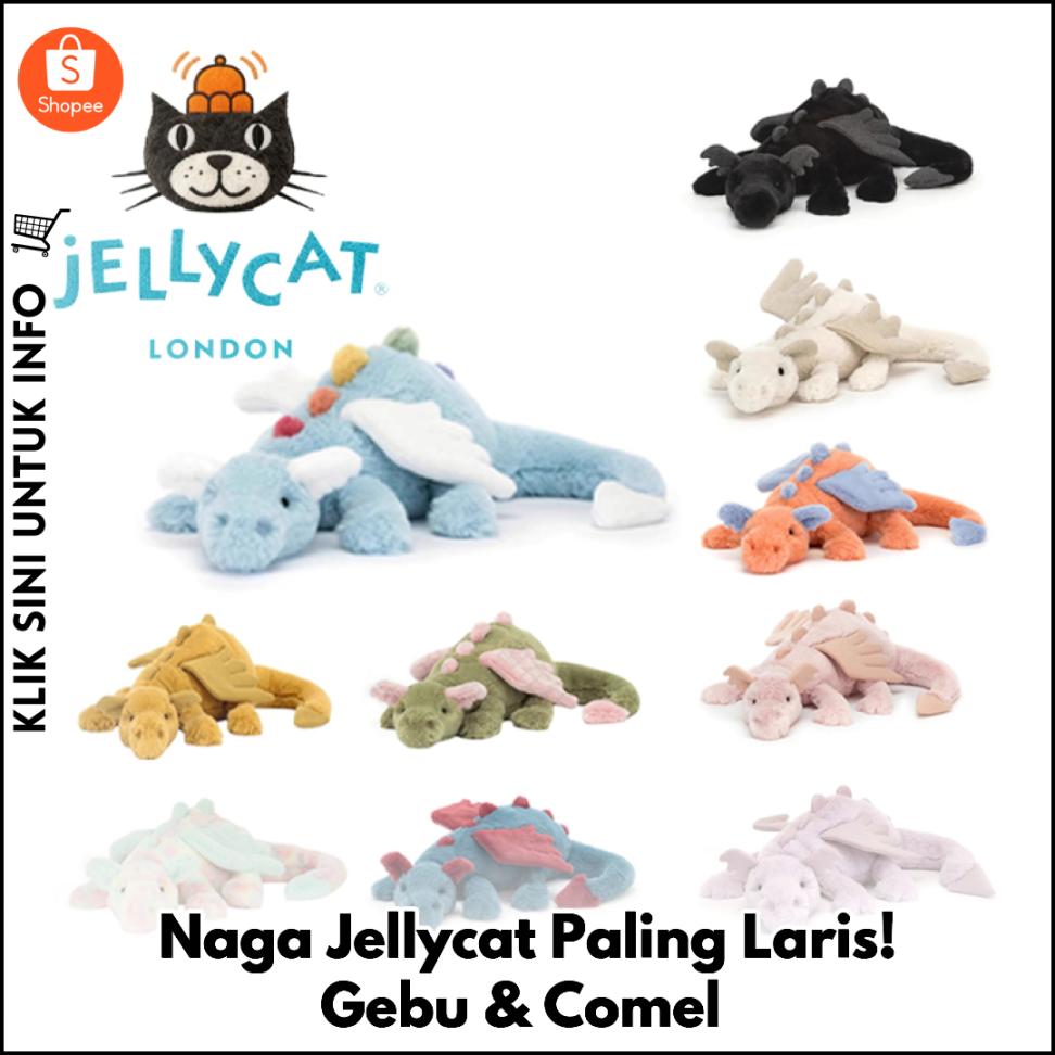 Naga Jellycat Paling Laris! Gebu & Comel